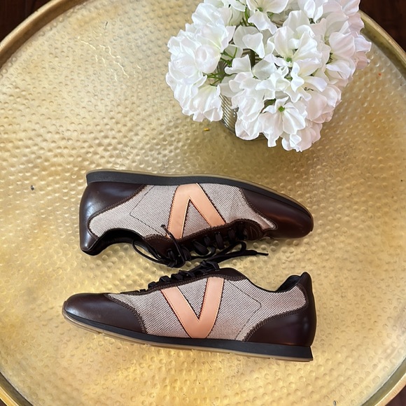 Authentic Vintage Louis Vuitton Leather Printed Sneakers - Picture 10 of 10